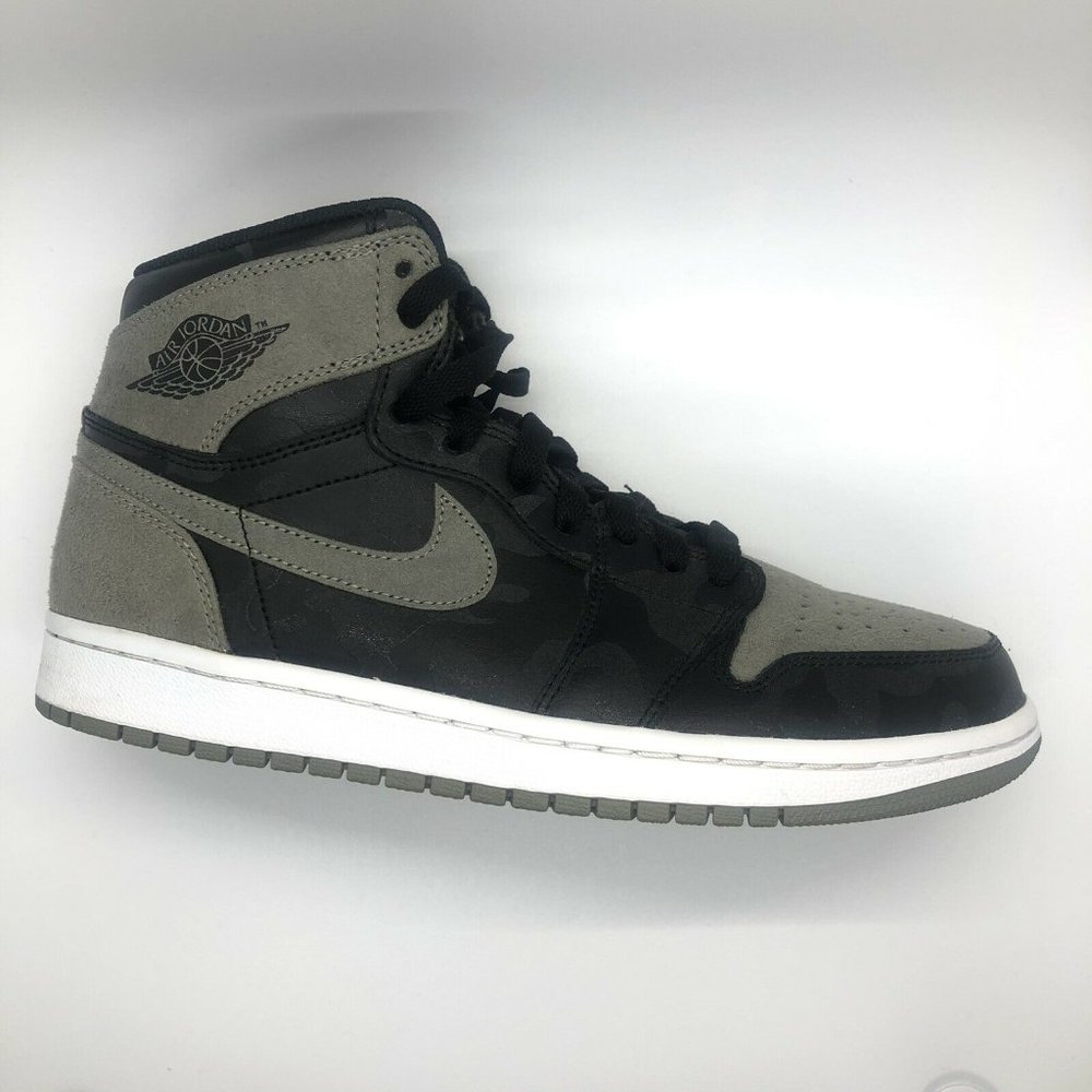 Jordan 1 Retro High Premium Shadow Camo sz 8